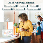 Calendar: 15-inch Wall Planner Digital Calendar & Chore Chart