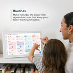 Calendar: 15-inch Wall Planner Digital Calendar & Chore Chart