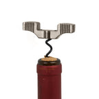 Two-Prong Cork Puller Remover Ah-So Old Wine Opener Multifunction Beer Corkscrew